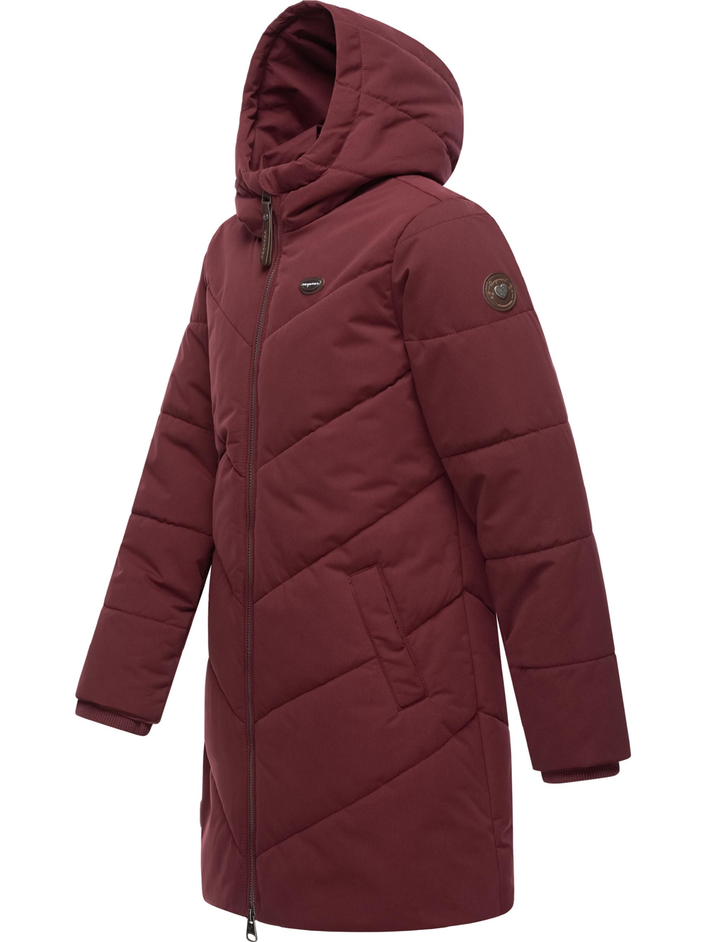 Ragwear Weatherproof jacket 'Rebbie' in Red
