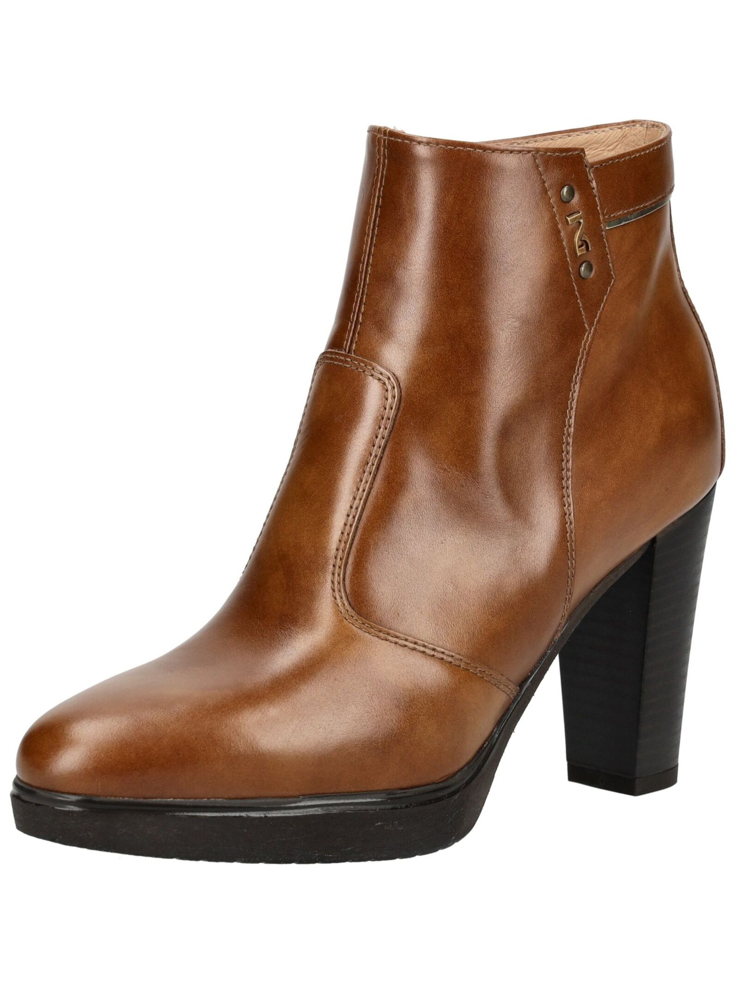 Bottines Nero Giardini en marron : devant