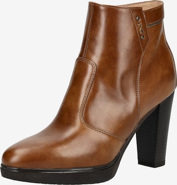 Nero Giardini Enkellaarsje in Bruin: voorkant