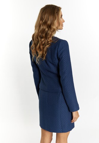 faina - Blazer em azul