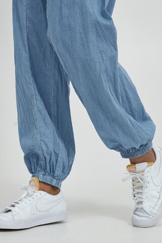 PULZ Jeans Wide leg Harem trousers 'Jill' in Blue