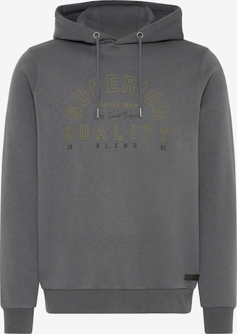 BLEND Hoodie ' BHSuno ' in Grau: Vorderseite