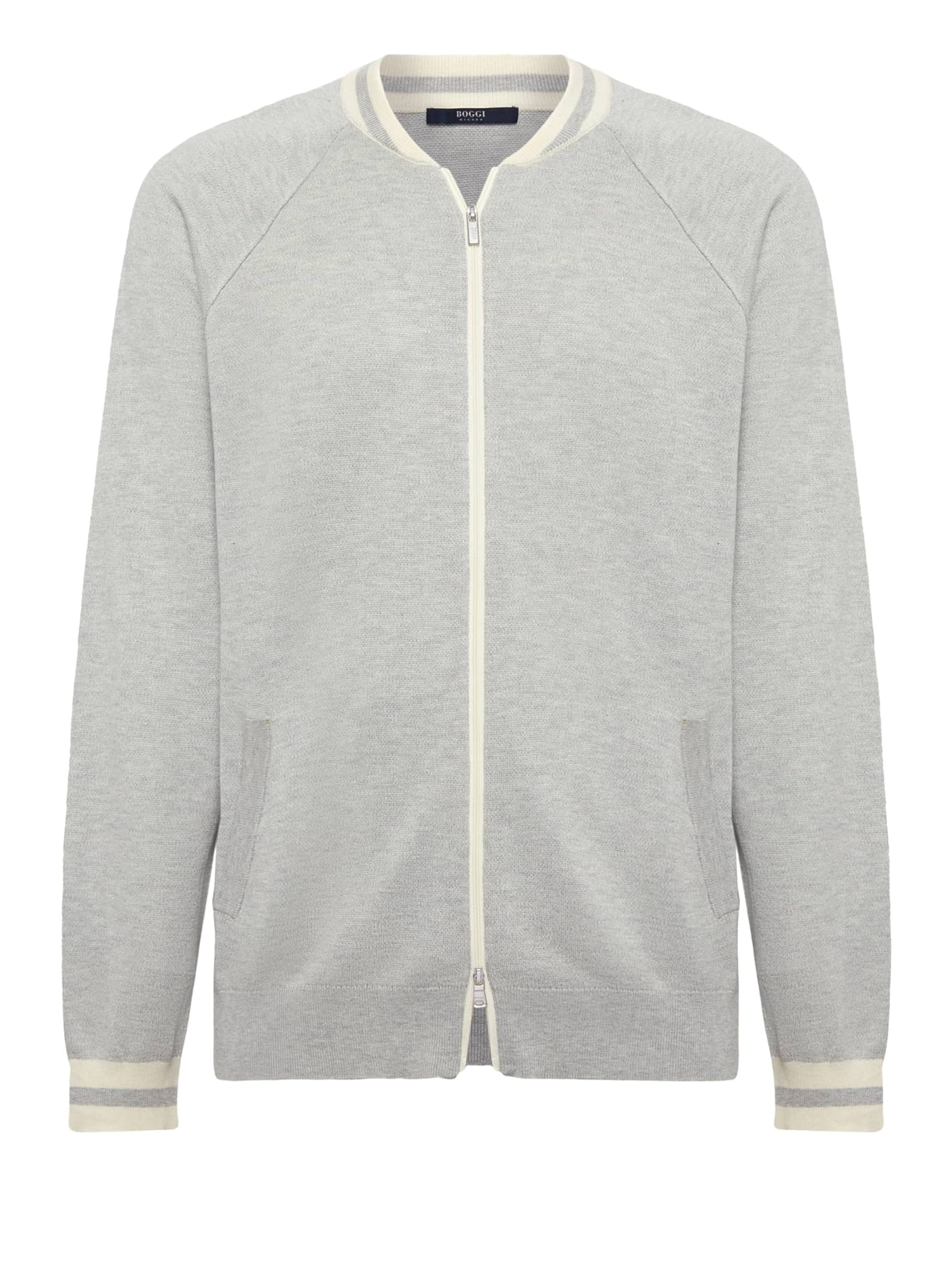 Boggi Milano Kardigán - szürke: elől