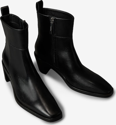 Botine Calvin Klein pe negru, Vizualizare produs