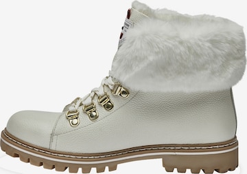 Les Tropéziennes Ankle Boots in Weiß: Vorderseite