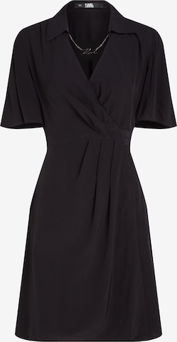 Karl Lagerfeld - Vestido en negro: frente