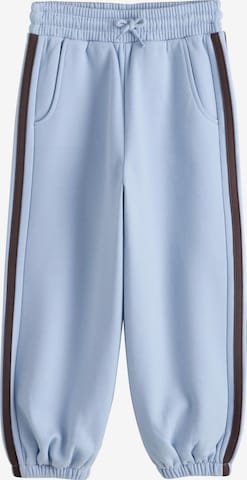 Next Tapered Broek in Blauw: voorkant