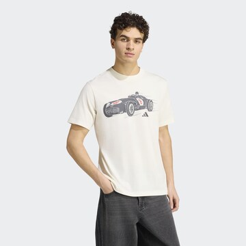 ADIDAS PERFORMANCE Funktionsshirt in Weiß: Vorderseite