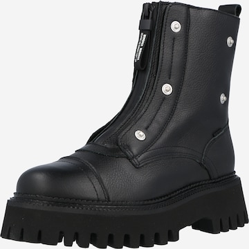 BRONX Boots in Zwart: voorkant