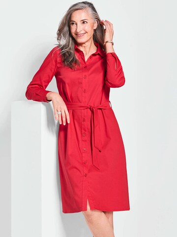 Goldner Blousejurk in Rood: voorkant