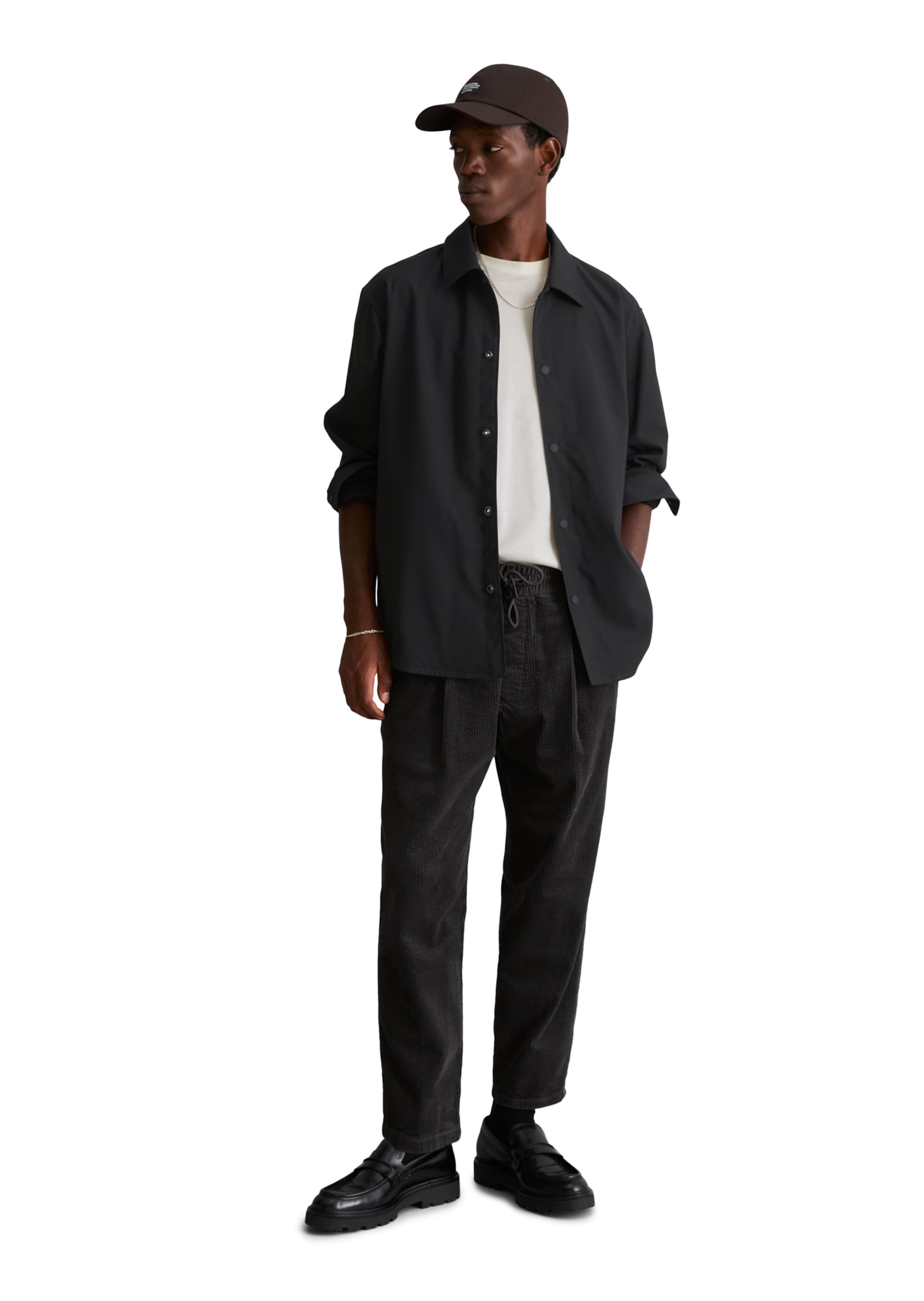 Marc O'Polo DENIM Comfort fit Overhemd in Zwart