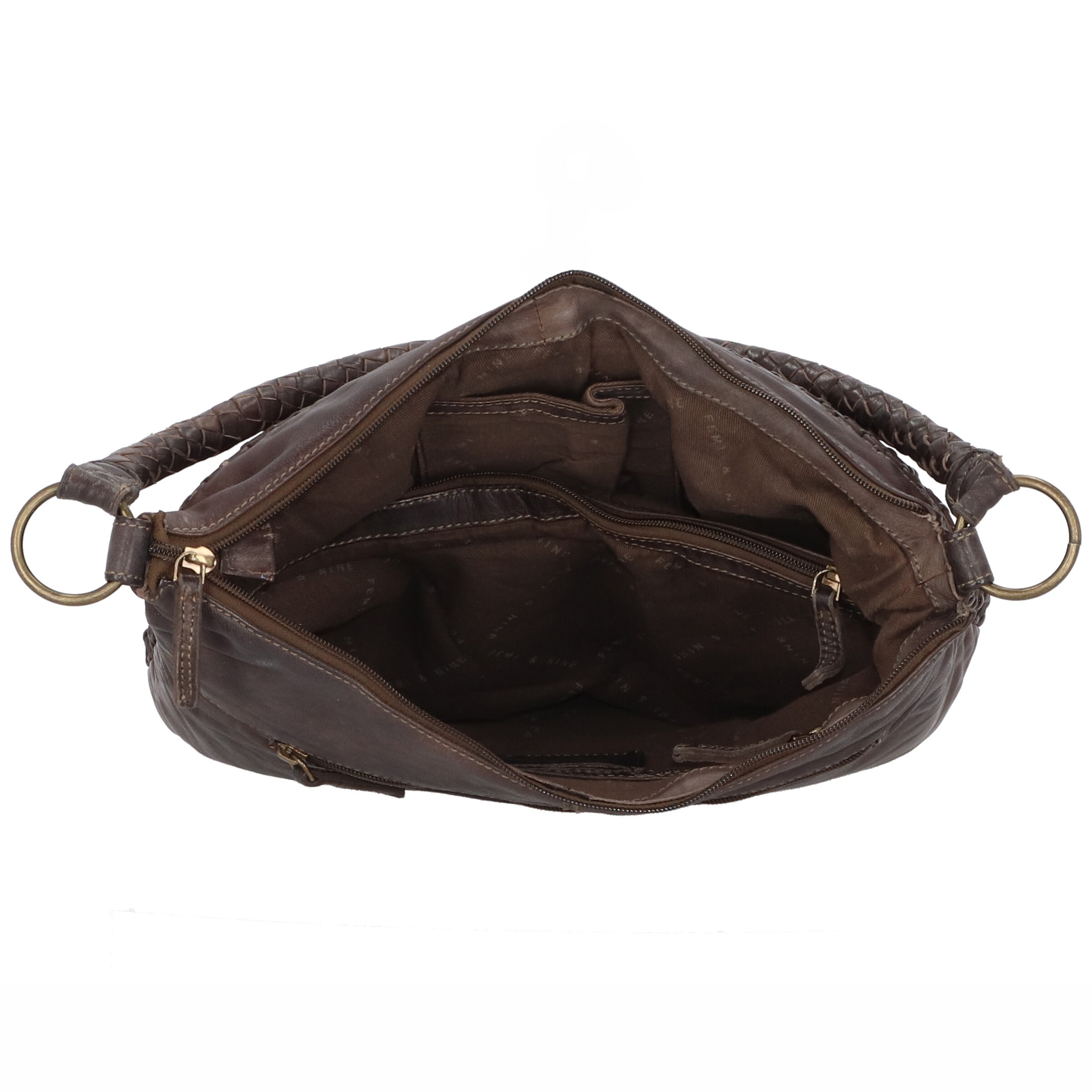 Greenland Nature Shoulder bag 'Femi & Nine' in Brown