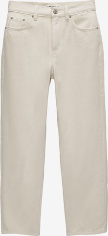 Pull&Bear Džínsy - Béžová: predná strana