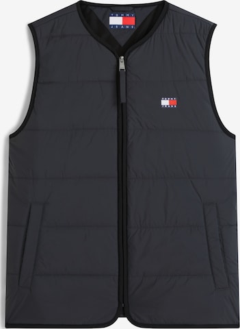 Tommy Jeans Bodywarmer 'HERITAGE' in Grijs: voorkant