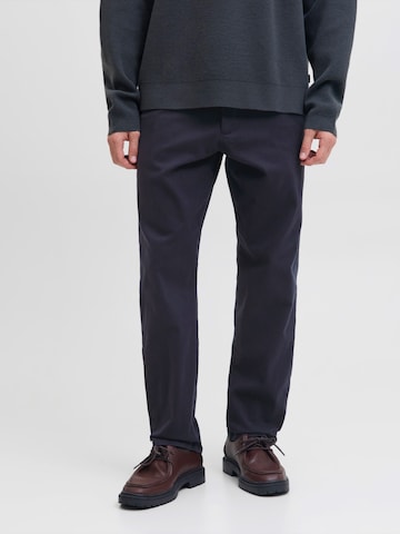 JACK & JONES Lużny krój Chinosy 'JPSTKANE HANK' w kolorze niebieski: przód