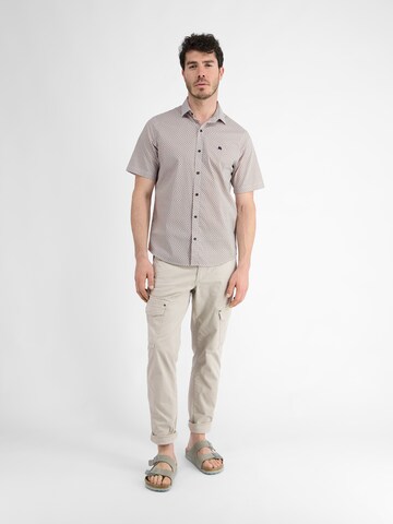 LERROS Regular fit Button Up Shirt in Beige