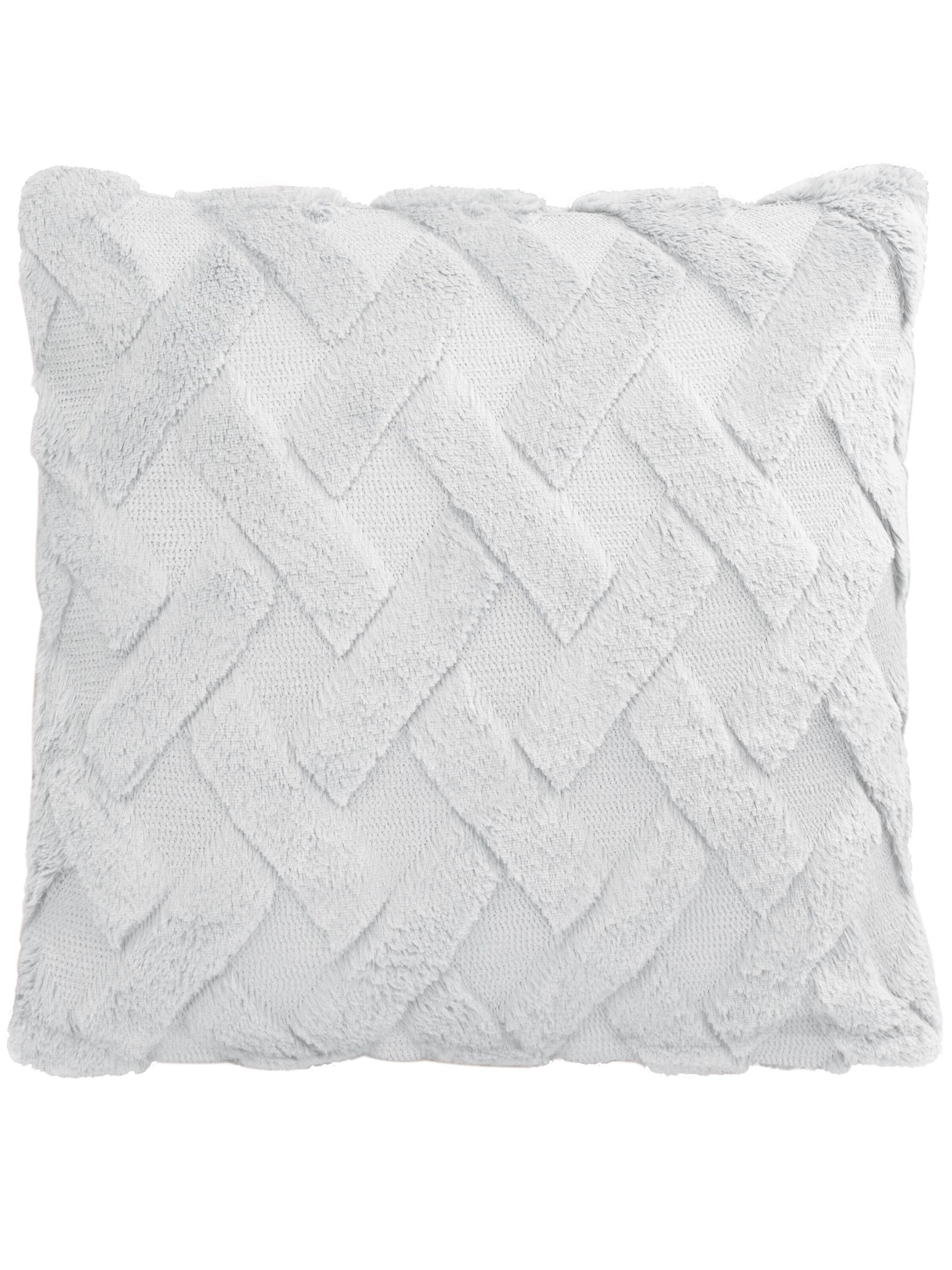 Coussins 'Sofia' normani en gris