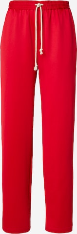 Pantalon Copenhagen Studios en rouge : devant