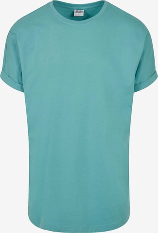 T-Shirt Urban Classics en bleu : devant