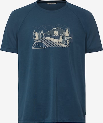 VAUDE Funktionsshirt 'Gleann II' in Blau: Vorderseite