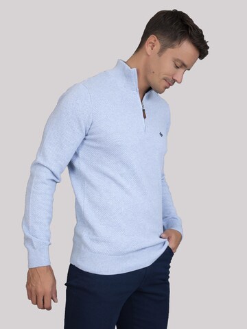 Sir Raymond Tailor Sweater 'Sochi' in Blue