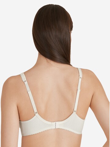 Conturelle T-shirt Bra 'Mille Fleurs' in Beige