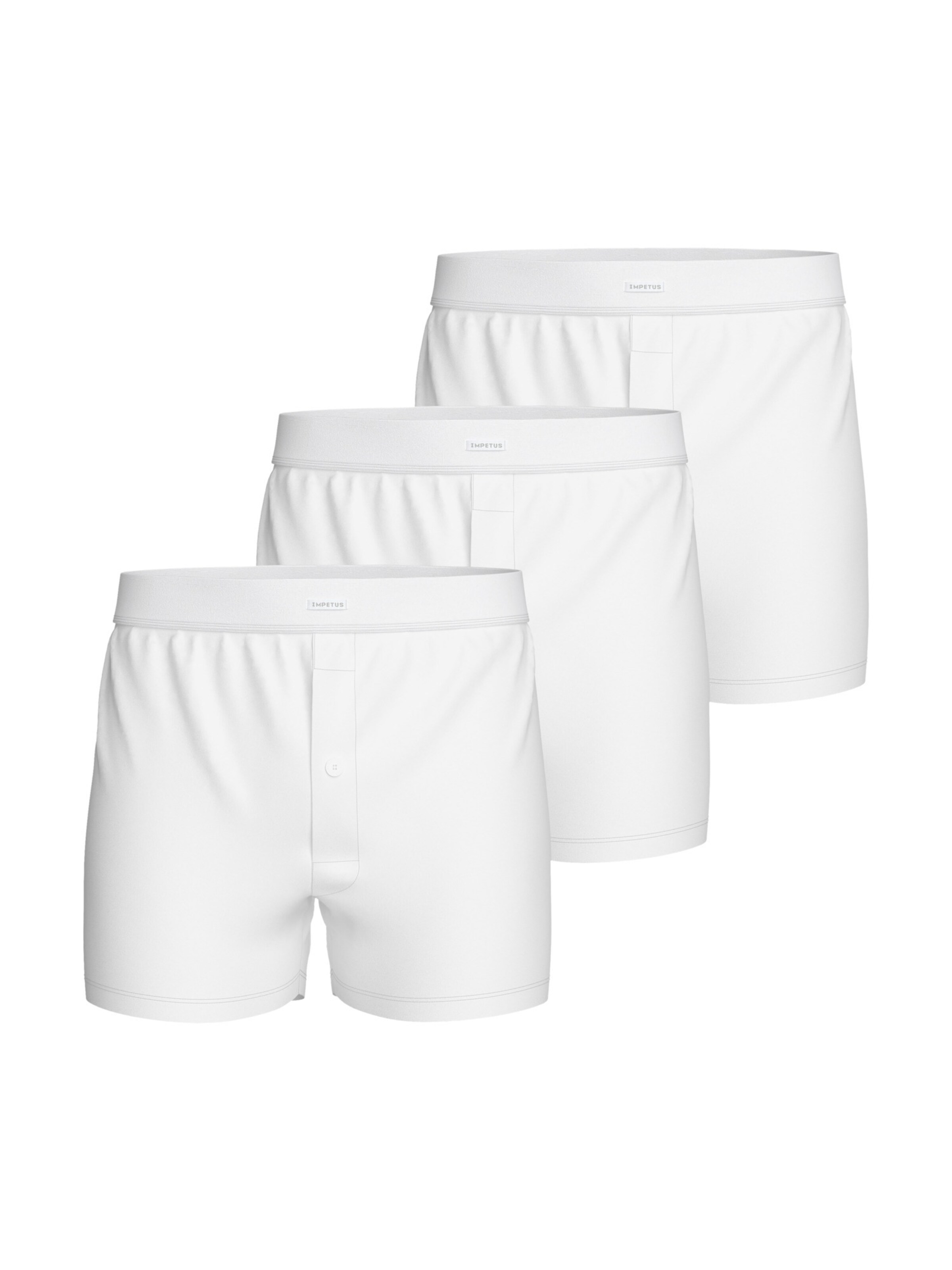 Boxers IMPETUS en blanc : devant
