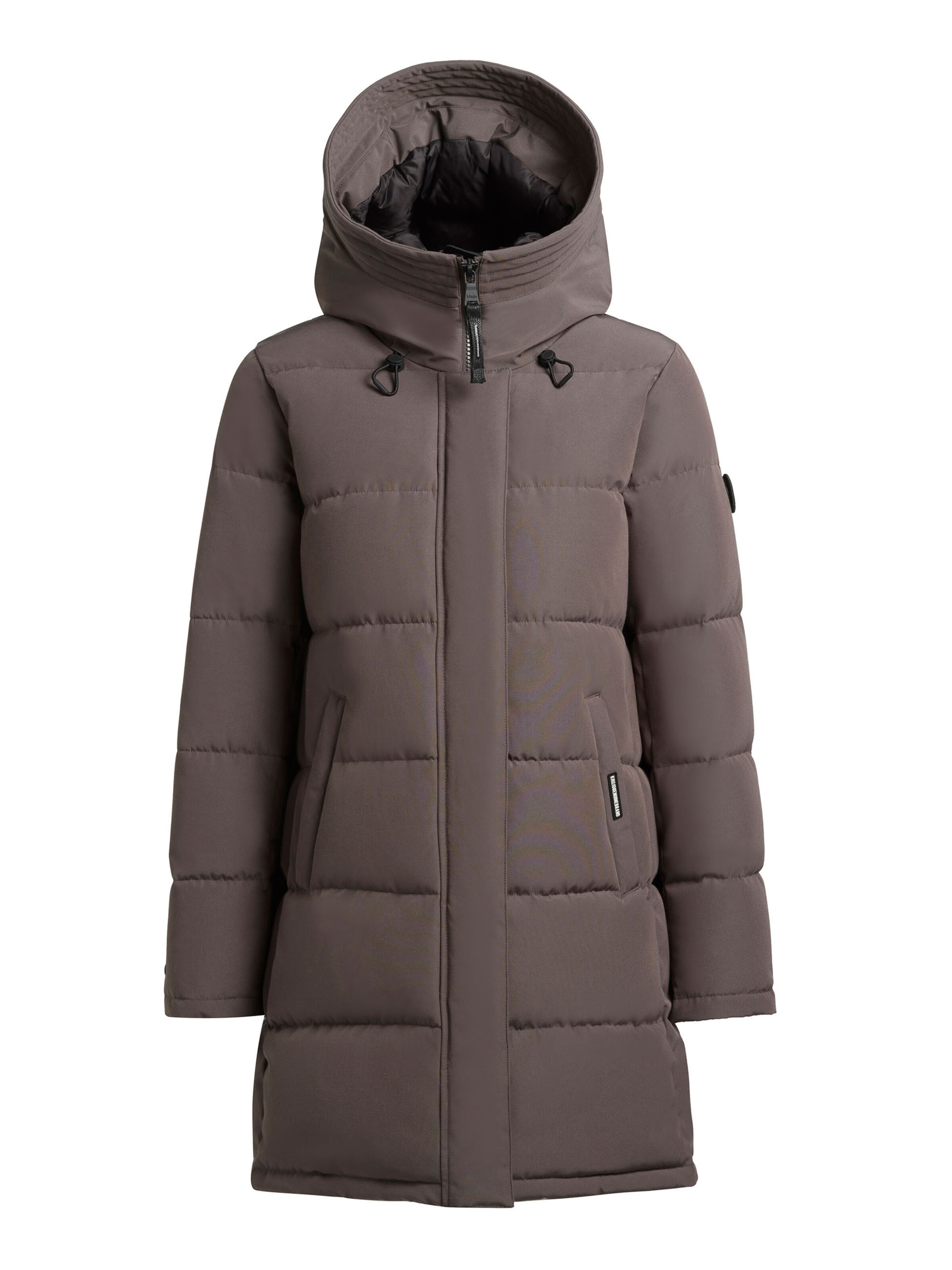 Cappotto invernale 'Faltd2' khujo di colore color fango, Visualizzazione prodotti