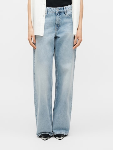 KARL LAGERFELD JEANS Bő szár Farmer - kék: elől