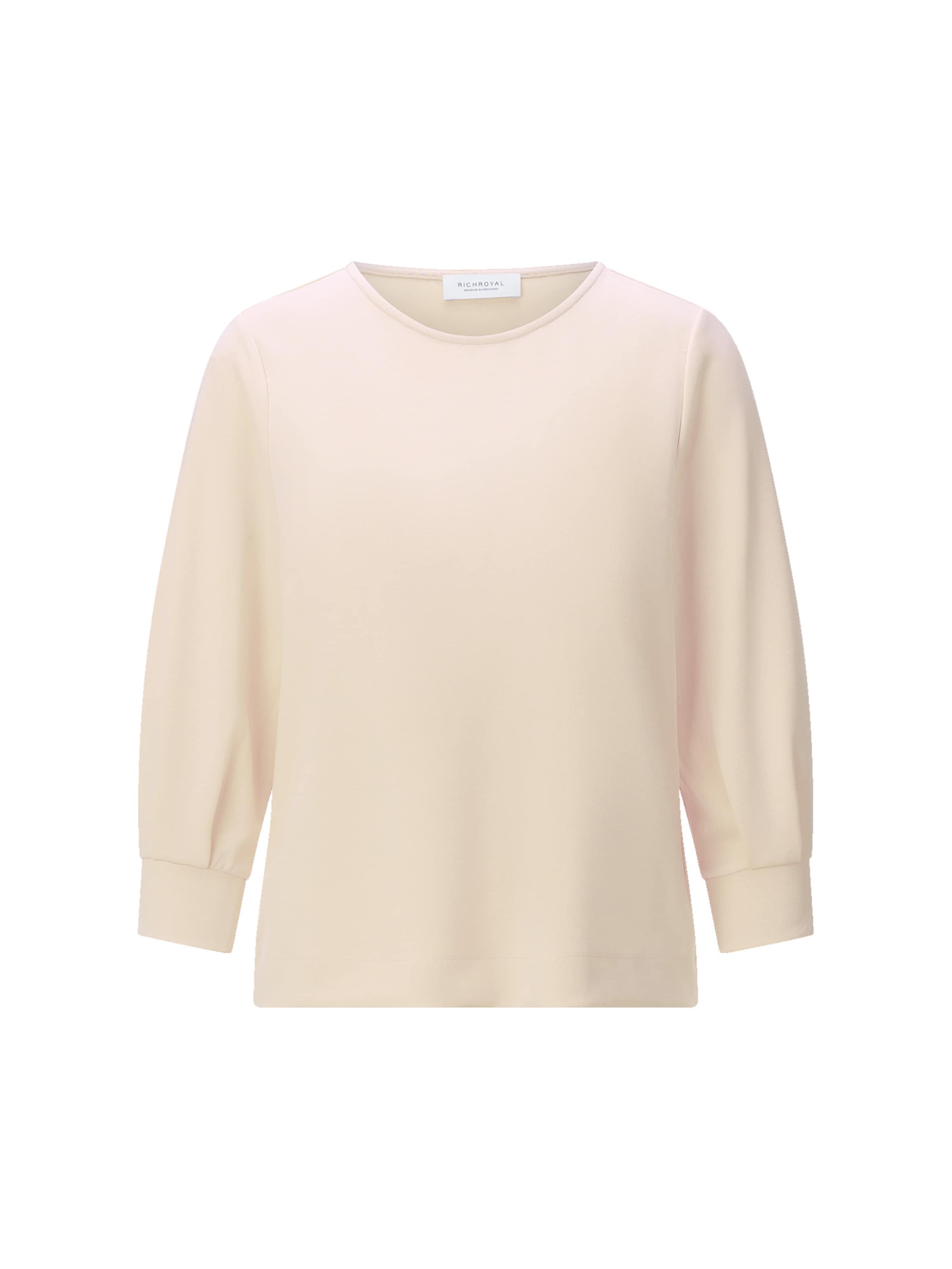 Felpa di Rich & Royal in bianco: frontale