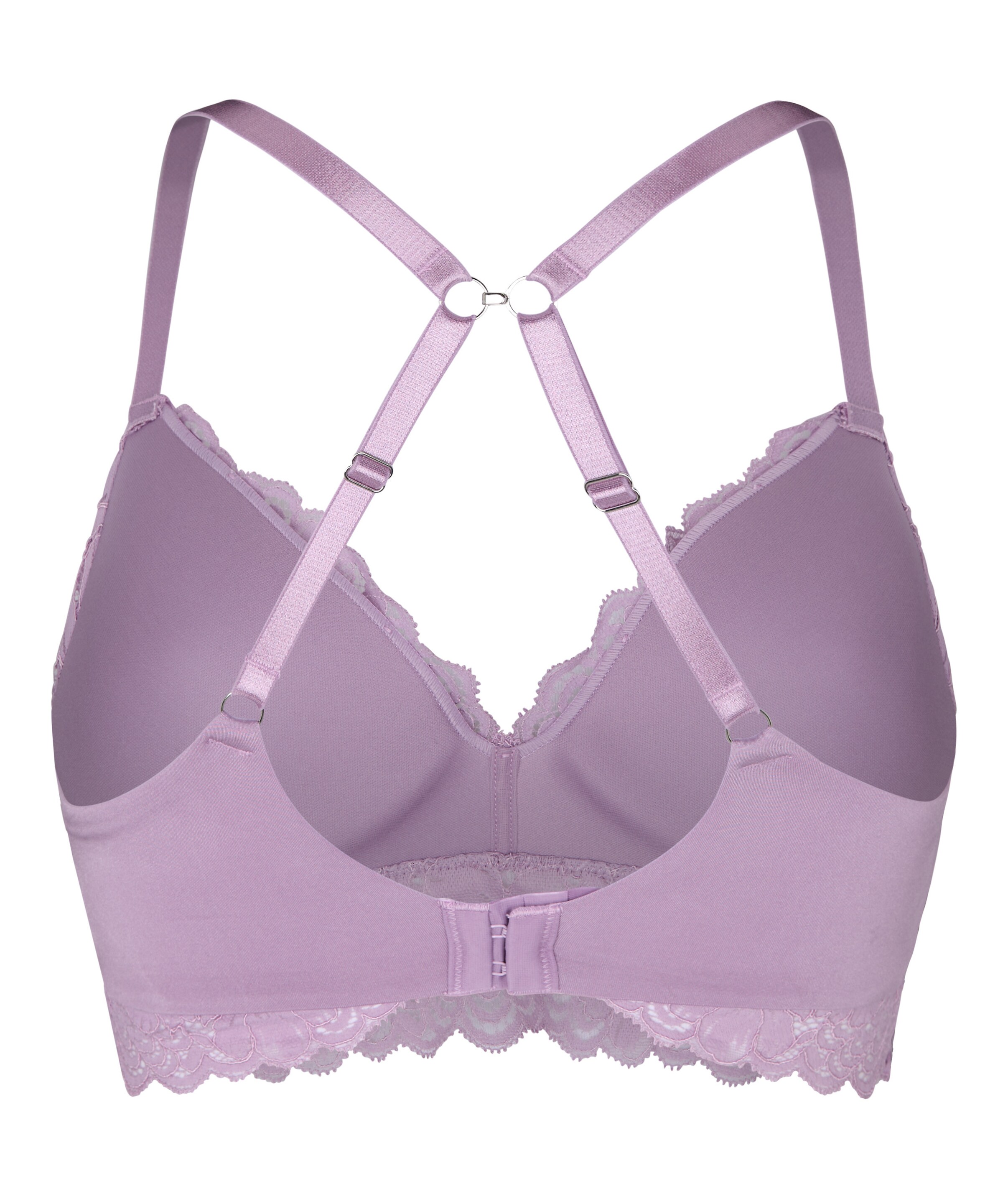 Hunkemöller Triangle Bra 'Andrea' in Purple