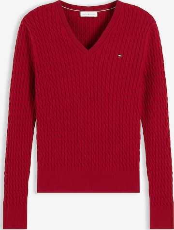 TOMMY HILFIGER Pullover in Rot: Vorderseite