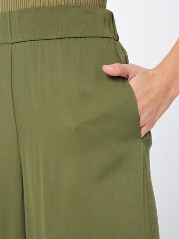 VILA Zvonové kalhoty Kalhoty 'Vero' – zelená