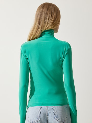 Happiness İstanbul Bluse in Grün