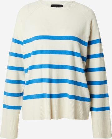 PIECES Pullover 'SIA' i hvid: forside