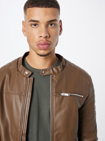 ABOUT YOU Between-season jacket 'Ruben' in Brown