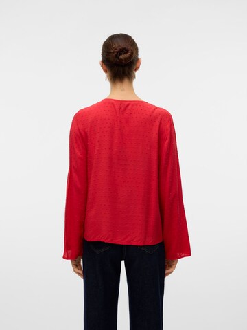 VERO MODA Blouse 'VMRonja' in Rood