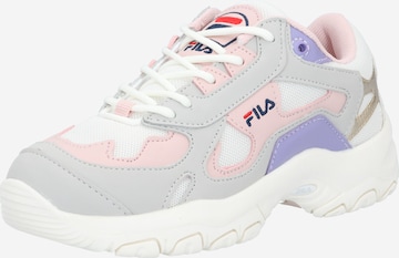 Baskets FILA en blanc : devant