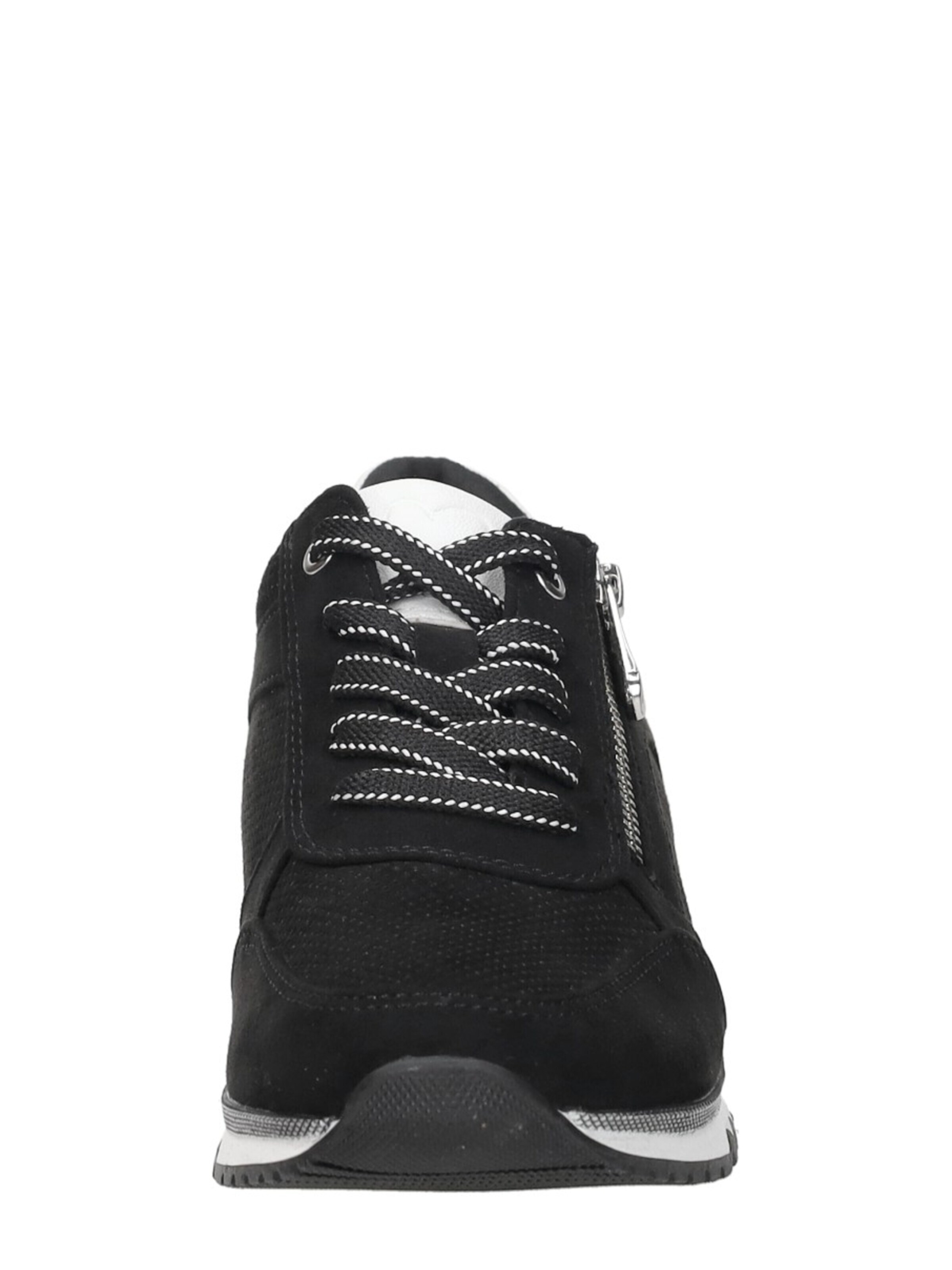 MARCO TOZZI Platform trainers 'Sneakers Laag' in Black
