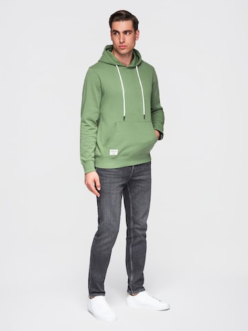 Sweat-shirt Ombre en vert