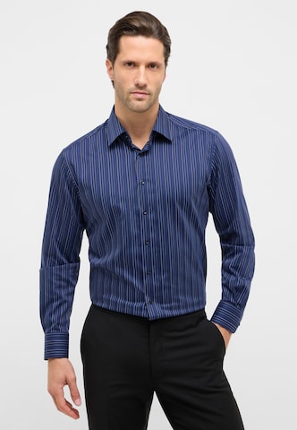 ETERNA Regular fit Business shirt in Blue: front
