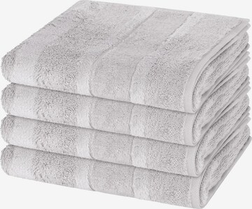 Cawö Towel 'Noblesse' in Grey: front