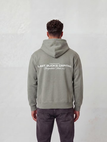Last Bucks Bluza rozpinana 'Last Bucks | Capital Zip Hoodie' w kolorze szary
