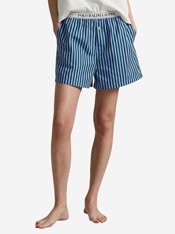 Polo Ralph Lauren - Pantalón de pijama ' Boxer ' en azul: frente
