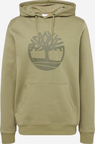 TIMBERLAND - Sudadera en verde: frente