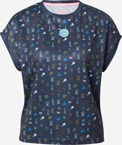 BIDI BADU Performance Shirt 'Majira' in marine blue / Light blue / Pink / White, Item view