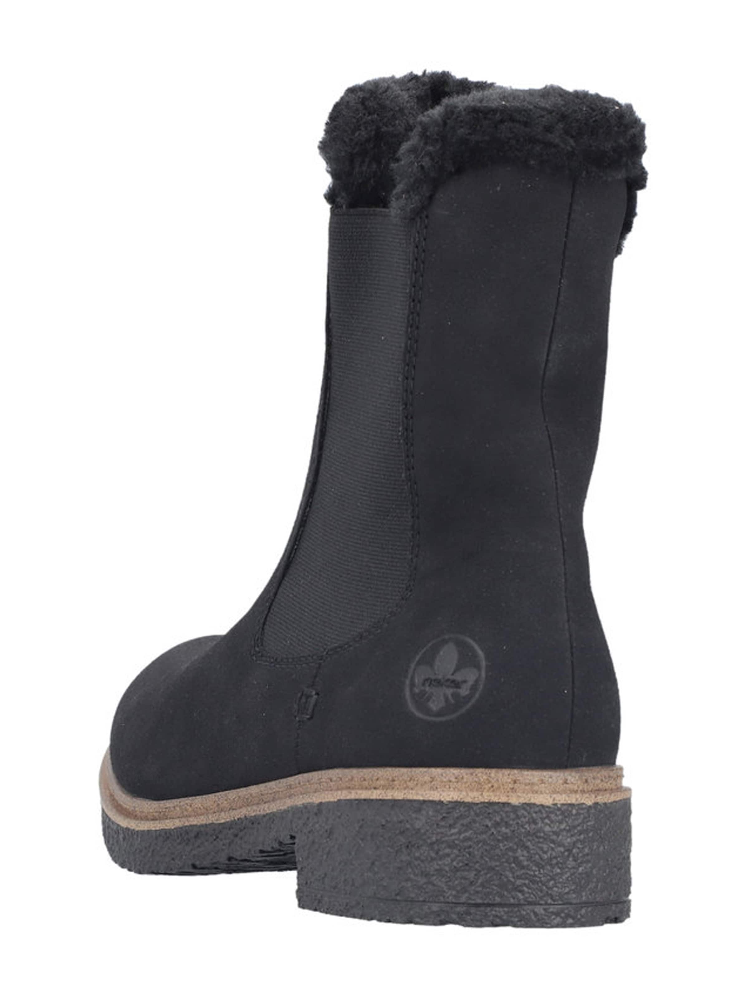 Rieker Gležnarji | črna barva