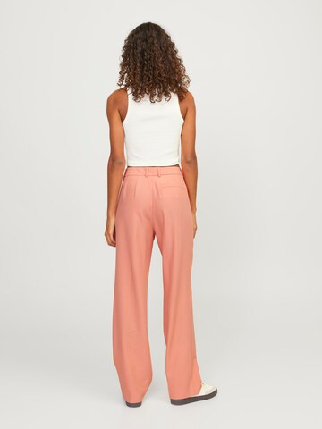 JJXX Regular Pleated Pants in Orange
