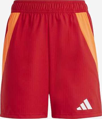 ADIDAS PERFORMANCE Sportshorts 'Tiro' in Rot: Vorderseite