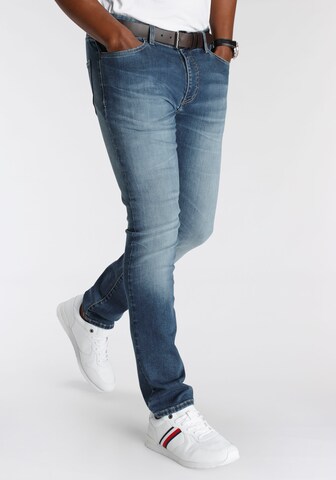 DELMAO Slimfit Jeans 'Reed' in Blau